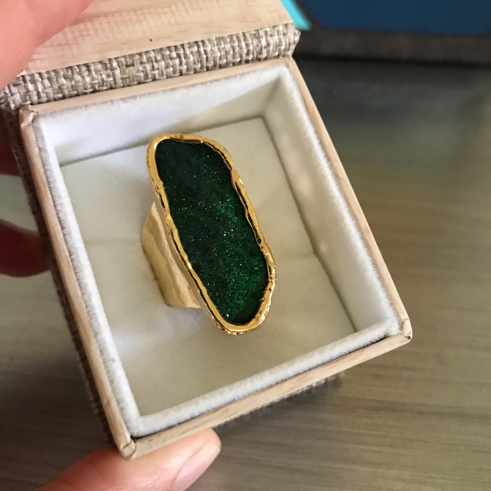 Tsavorite Ring